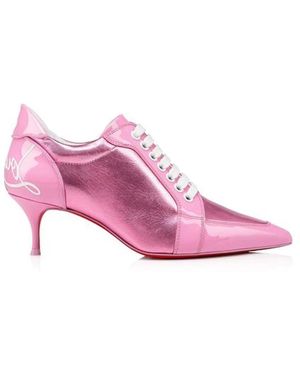 Christian Louboutin Leather Court Shoes - Pink