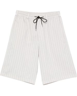 Y-3 Long Shorts - Blanc