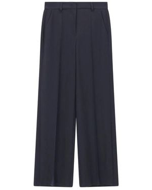 Luisa Cerano Wide Trousers - Blue