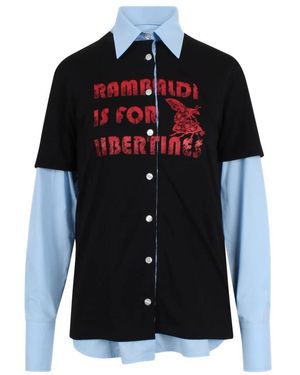 Marco Rambaldi Shirts - Negro