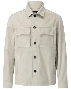 Arma Leather Jackets - Grijs