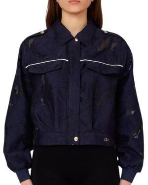 Liu Jo Light Jackets - Blue