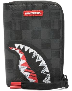 Sprayground Accessoires ,Zwart ,Wallet - Grijs