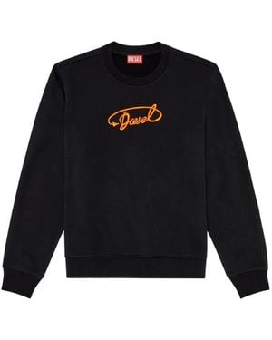 DIESEL Sweatshirts - Blu