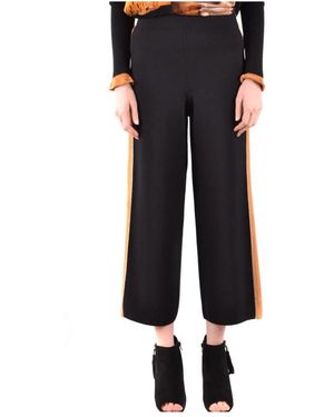 D.exterior Wide Trousers - Black