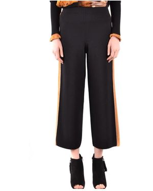 D.exterior Wide Trousers - Black