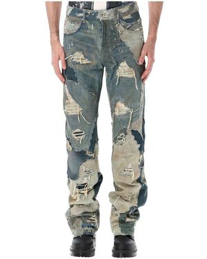 Who Decides War Jeans ,Blauw ,Denim Unearthed Denim