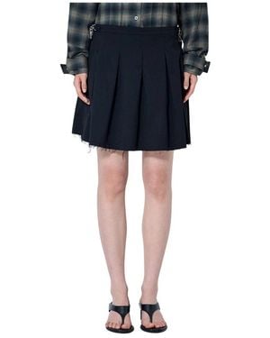 Our Legacy Rokken ,Zwart ,Object Mini Rok - Blauw