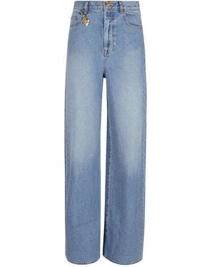 Zimmermann Crush Straight Jean - Blue