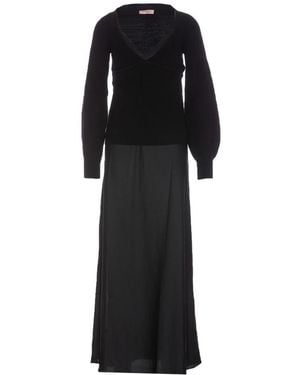 Twinset Maxi Dresses - Negro