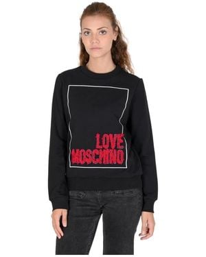 Love Moschino Sweatshirts - Black