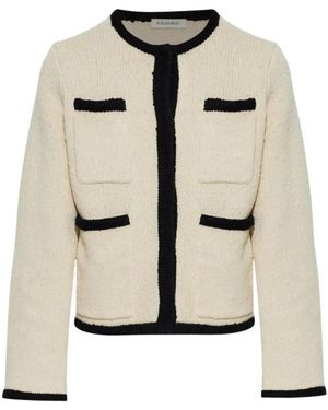 By Malene Birger Jassen ,Veelkleurig ,Katoen Rikko Cardigan - Naturel