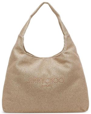 Jimmy Choo Shoulder Bags - Natural