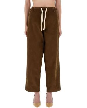 Moschino Wide Trousers - Marron