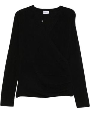 Marella V-Neck Knitwear - Negro
