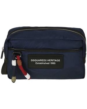 DSquared² Heritage Beauty Case - Blau