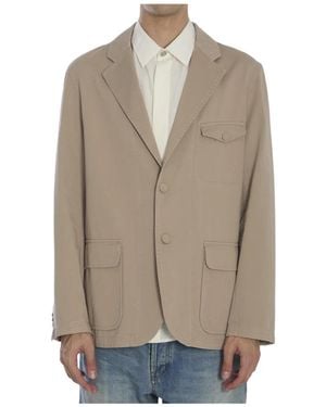 Dior Einknopf-Blazer Mit Klassischem Schnitt - Natur