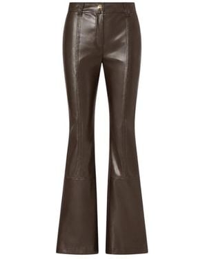 Liu Jo Broeken ,Bruin ,Leather Broeken