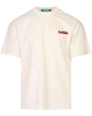 Barrow Tops ,Wit ,T-Shirts - Naturel