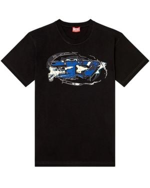 DIESEL T-Shirts - Zwart