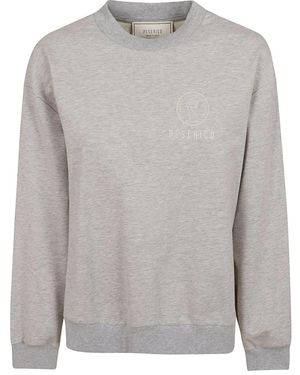 Peserico Hoodies & Sweatvesten ,Grijs ,Sweatshirt