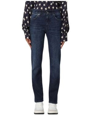 Dondup Slim Fit Jeans - Blue