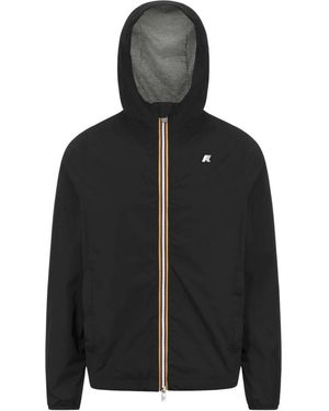 K-Way Rain Jackets - Black