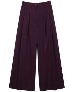 Phisique Du Role Broeken ,Paars ,Wijde Broek