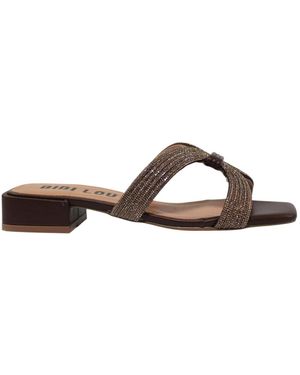 Bibi Lou Sliders - Brown