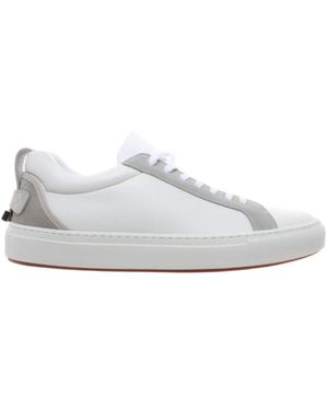 Buscemi Schoenen ,Wit ,Leer Sneakers