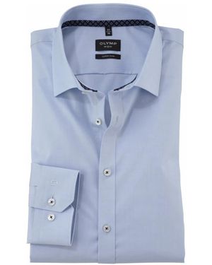 Olymp Blouses &Amp; Hemden - Blauw