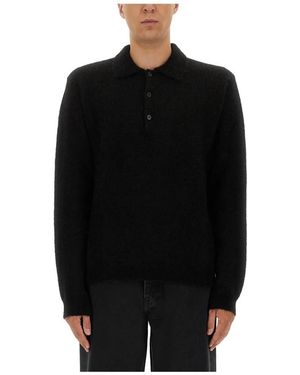 sunflower Round-Neck Knitwear - Noir