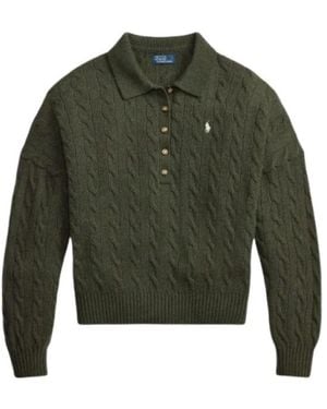Ralph Lauren Round-Neck Knitwear - Verde
