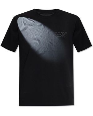MM6 by Maison Martin Margiela T-Shirts - Nero