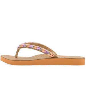 Tamaris Schoenen ,Oranje ,Teen-Scheiders - Bruin
