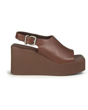 Vic Matié Wedges - Brown