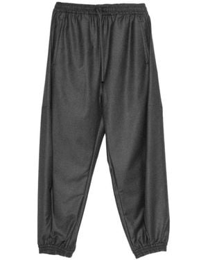 Rohe Broeken ,Grijs ,Wol Balloon Track Pants