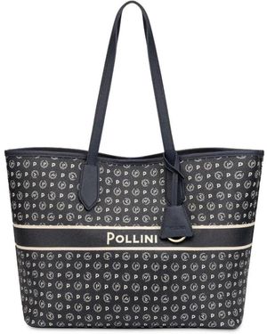 Pollini Tote Bags - Black