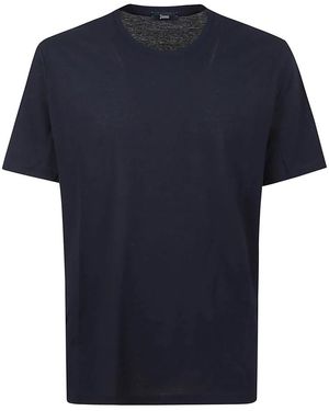 Herno Tops ,Blauw ,T-Shirts