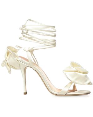Magda Butrym High Heel Sandals - Metallic