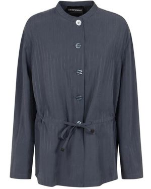 Emporio Armani Light Jackets - Blue
