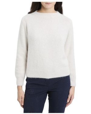 Dixie Pullover Met Ronde Hals - Wit