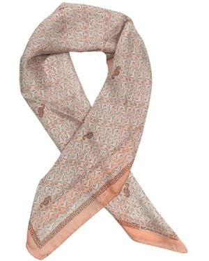 Borbonese Silky Scarves - Neutro