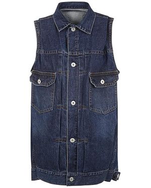 Sacai Vests - Azul