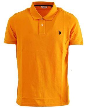 U.S. POLO ASSN. Polo Shirts - Orange