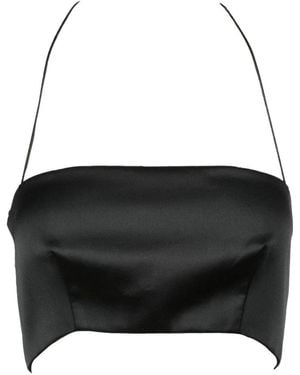 Nineminutes Sleeveless Tops - Nero