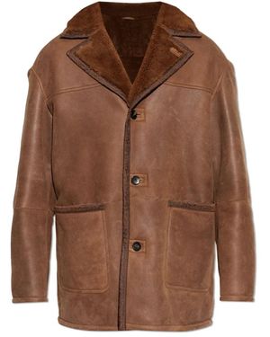 Etro Jassen ,Bruin ,Leather Jassen