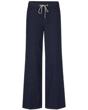 Marc Cain Welkom Flared Jeans - Blauw