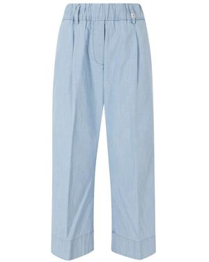 Myths Straight Trousers - Blue