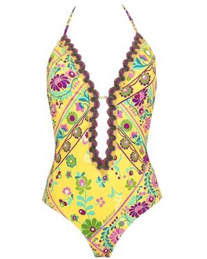 Miss Bikini One-Piece - Geel